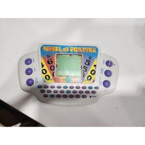 Vintage 2003 Hasbro Wheel of Fortune Tiger Handheld Electronic Game Working